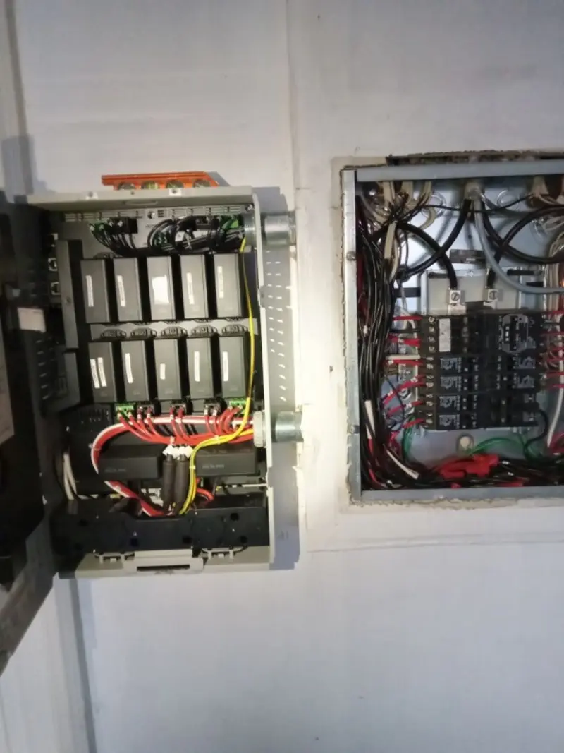 Electrical panel upgrade completed for Carbon Monoxide Detector Installation in Brooklyn Park
